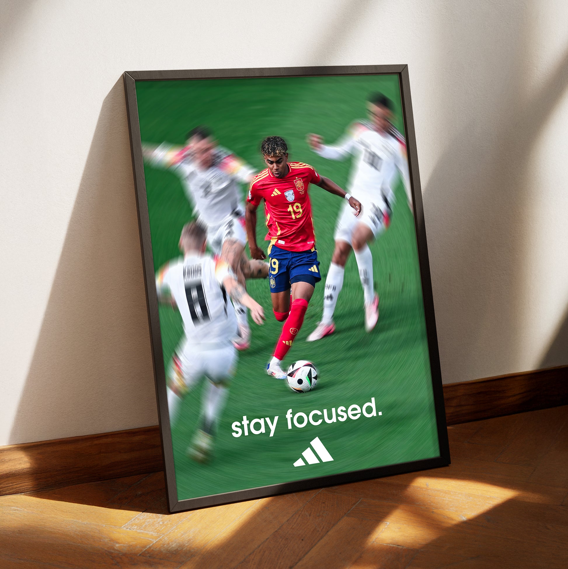 Lamine Yamal 'Stay Focused' Poster