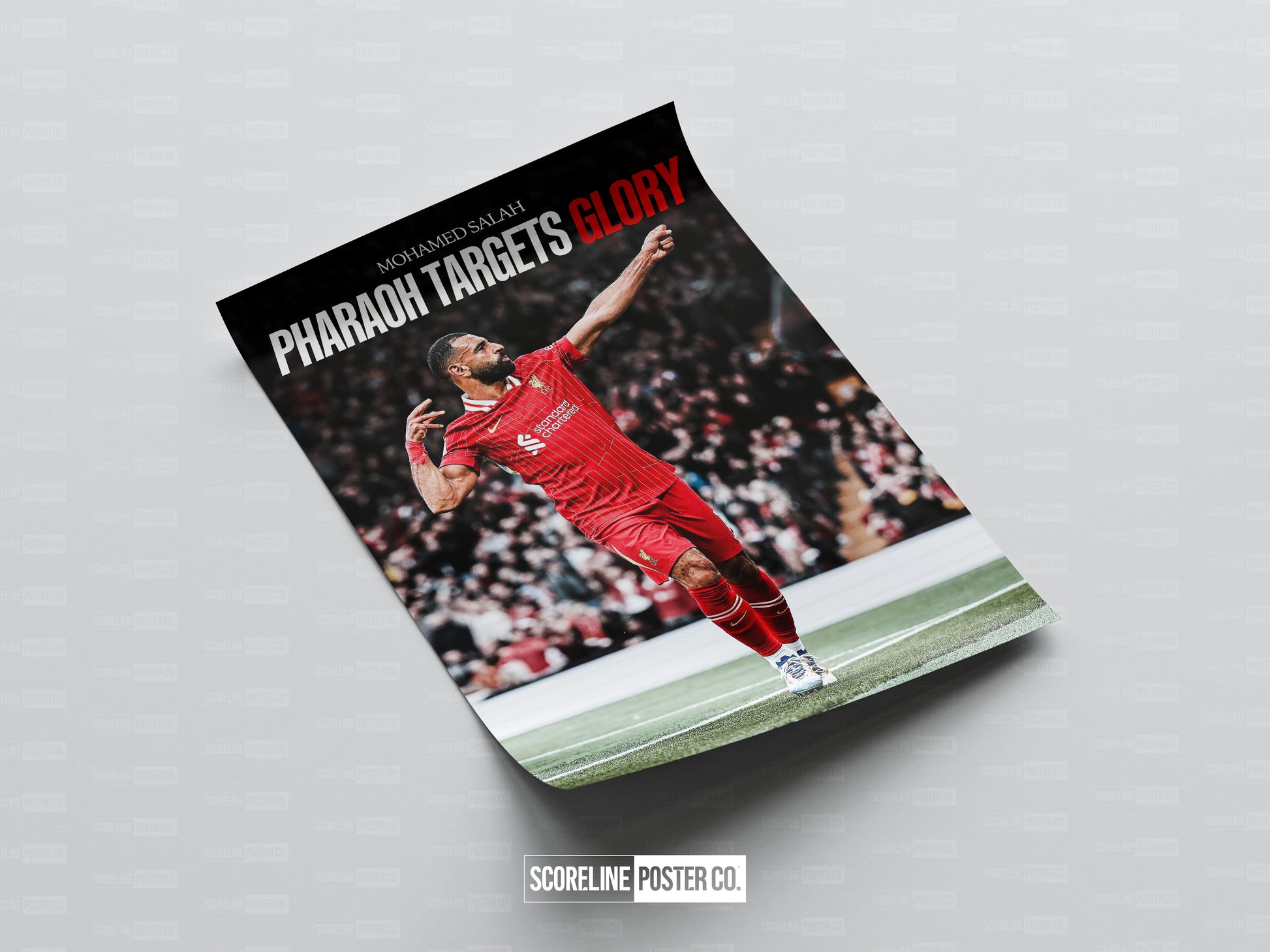 Mo Salah 'Targeting Glory' Poster