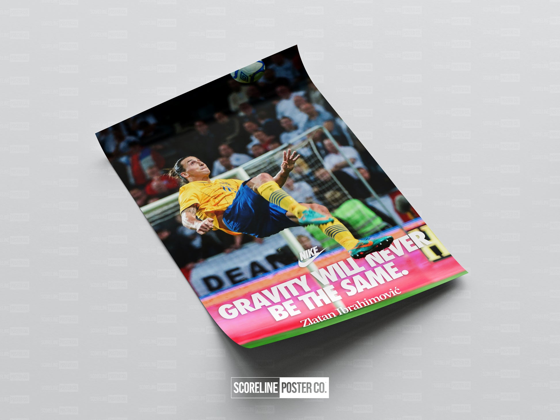 Zlatan 'Gravity Will Never Be The Same' Poster