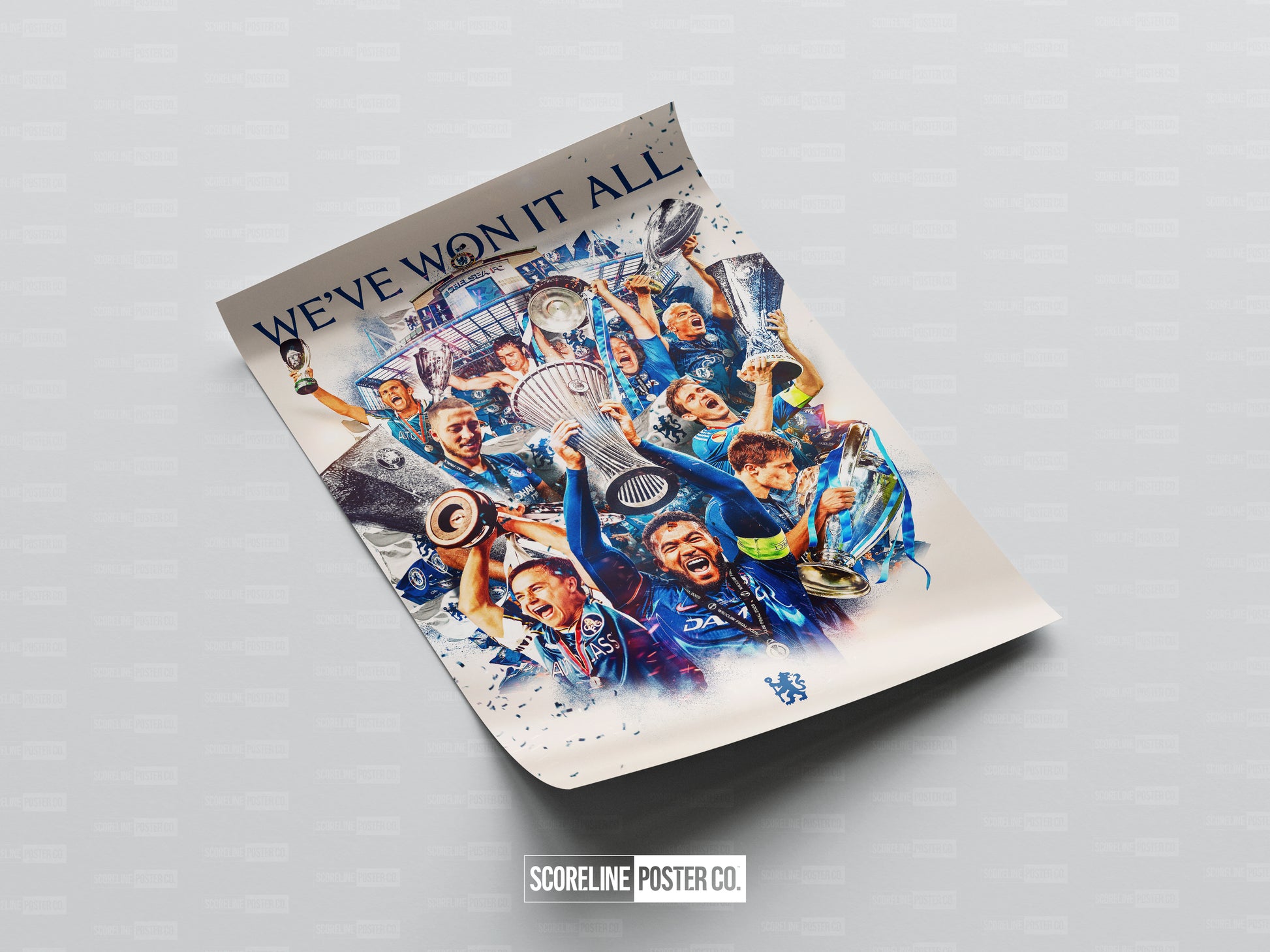Chelsea 'We've Won It All' European Poster