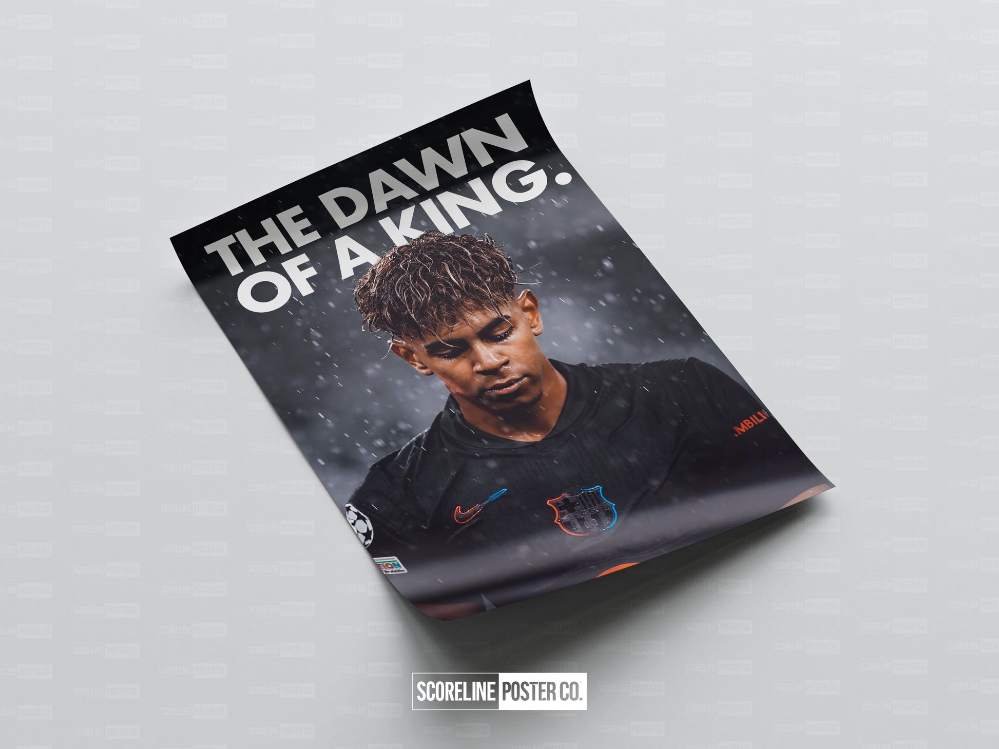 Lamine Yamal 'Dawn Of A King' Poster
