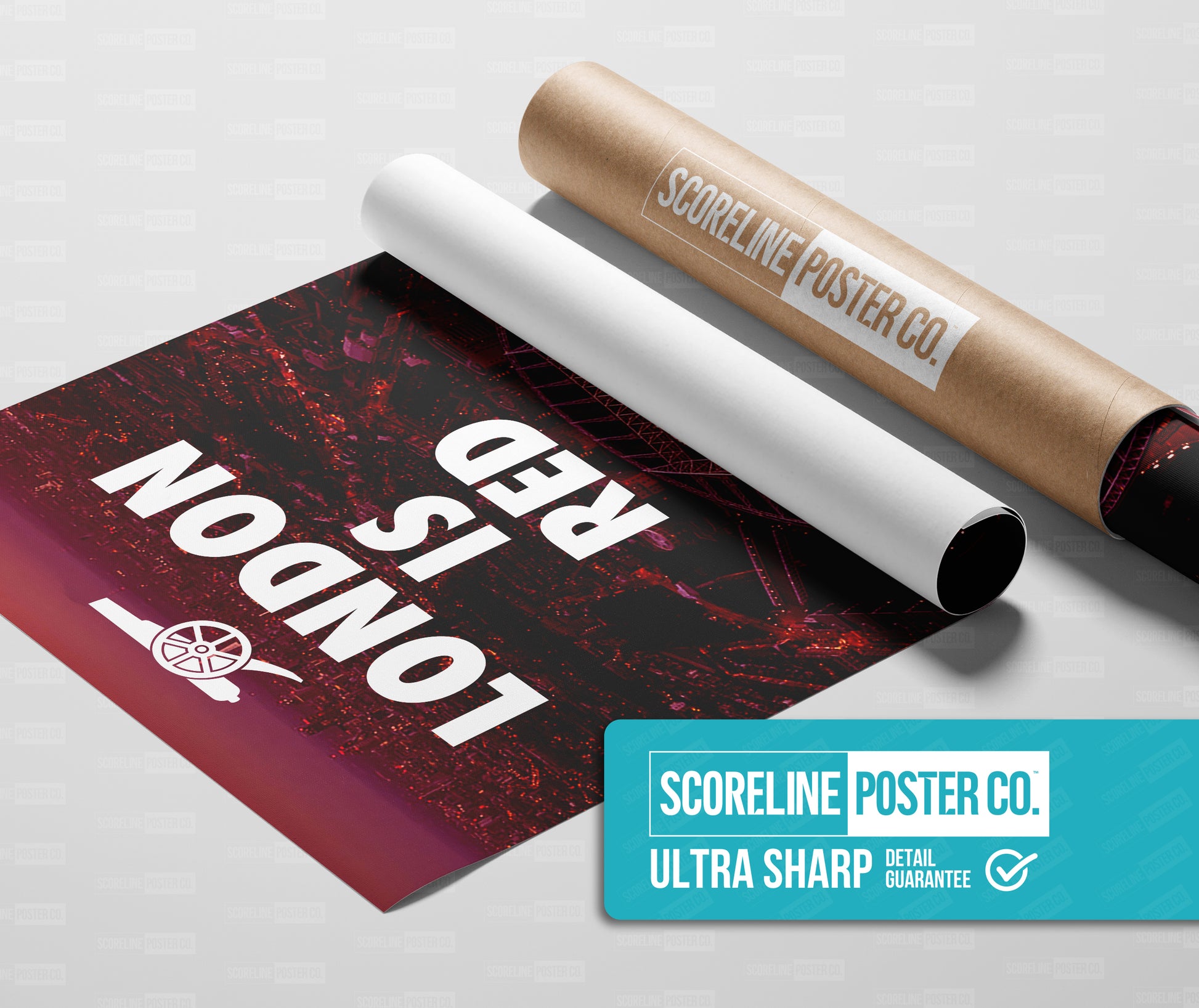Arsenal 'London Is Red' Poster