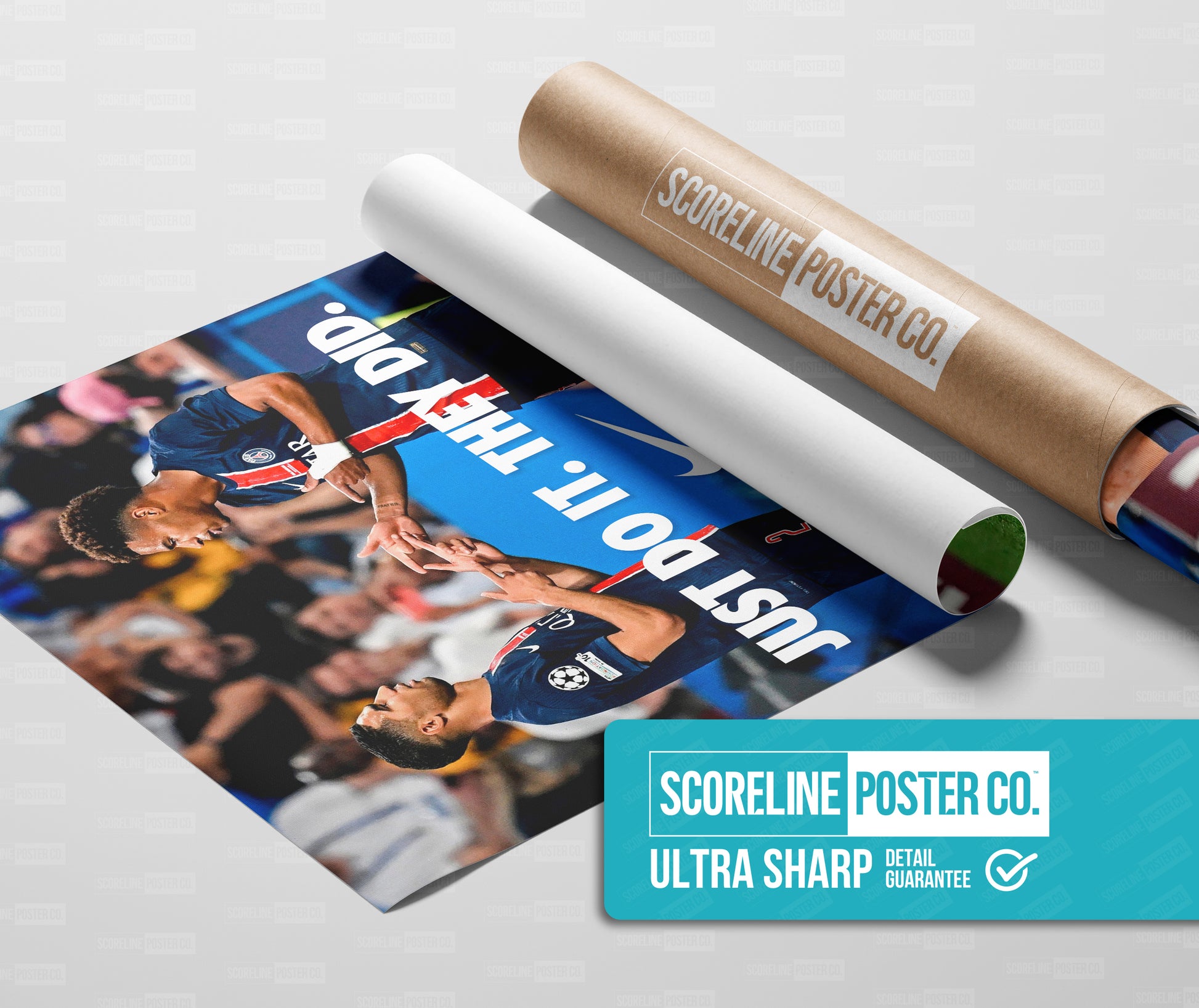 Desire Doue & Achraf Hakimi Poster