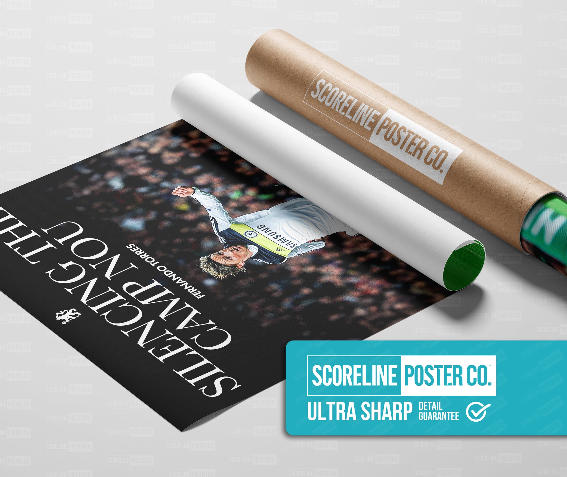 Torres 'Silencing The Camp Nou' Poster