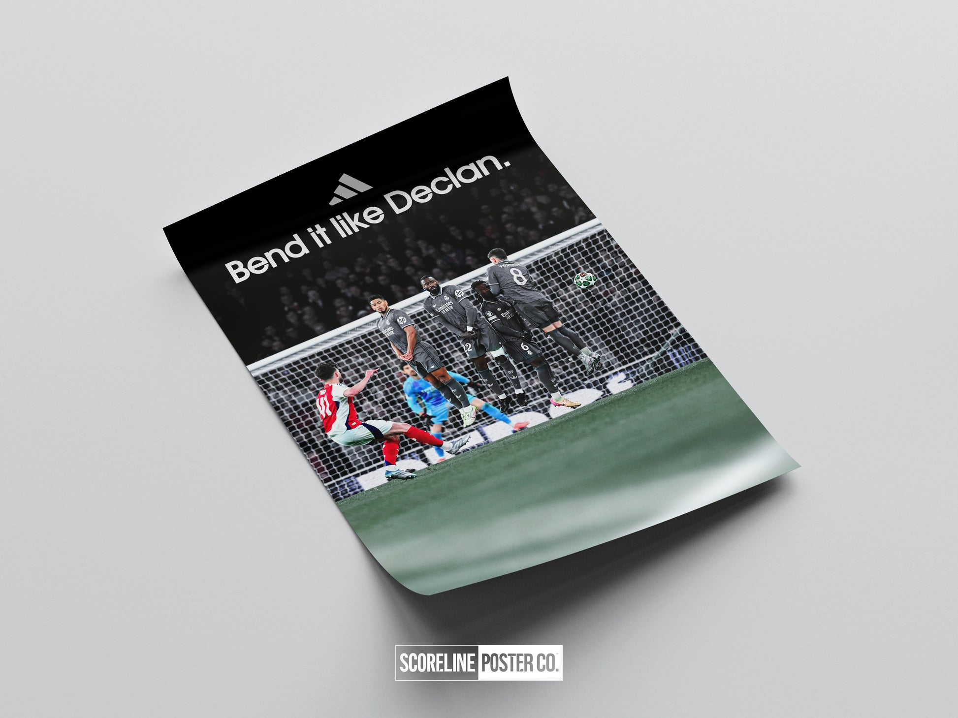 Declan Rice 'Bend It Like Declan' Poster