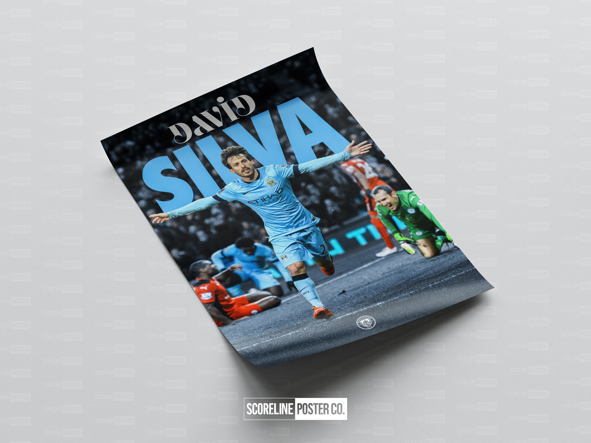 David Silva Poster