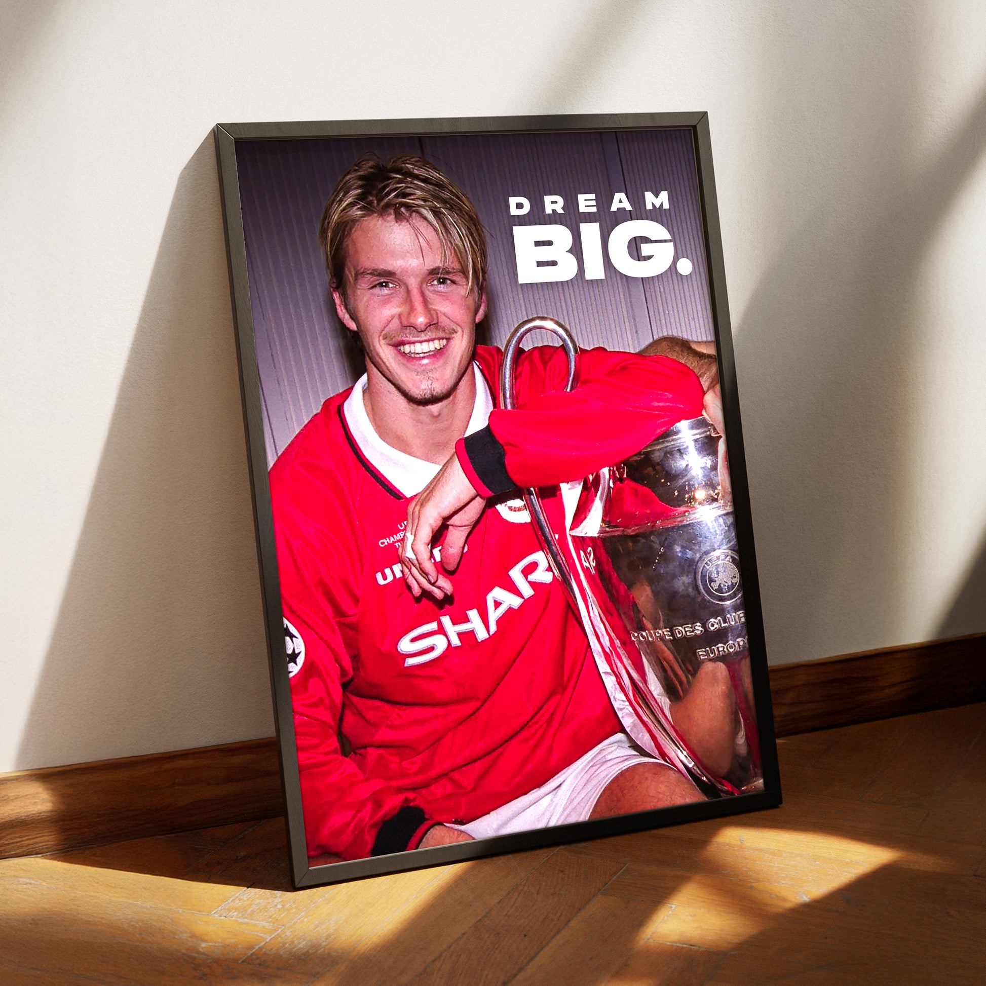 David Beckham 1999 'Dream Big' Poster