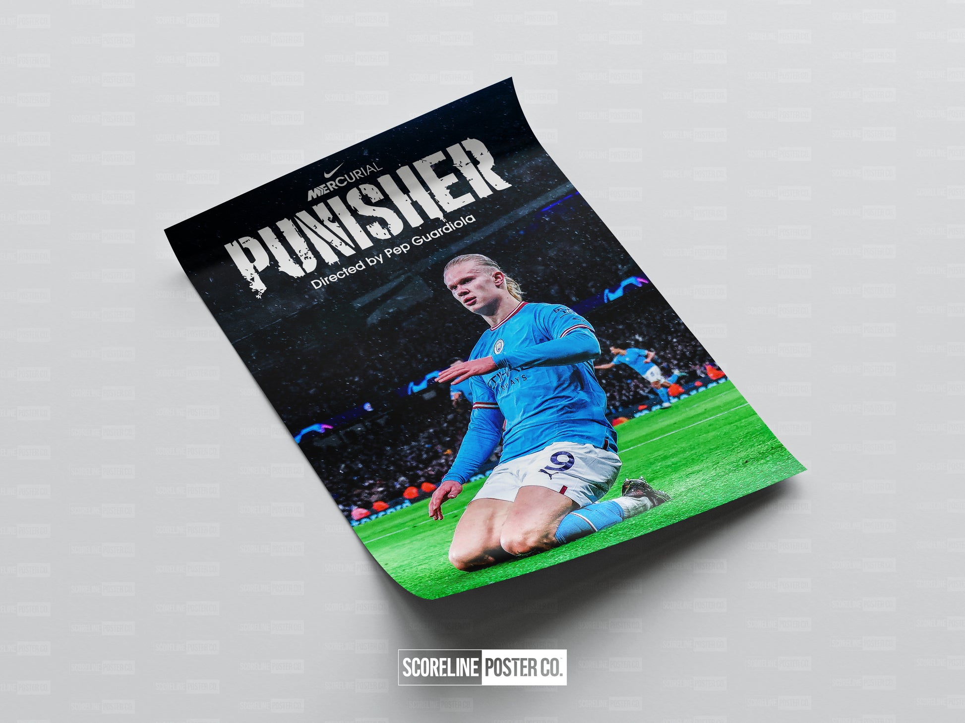 Erling Haaland 'Punisher' Poster