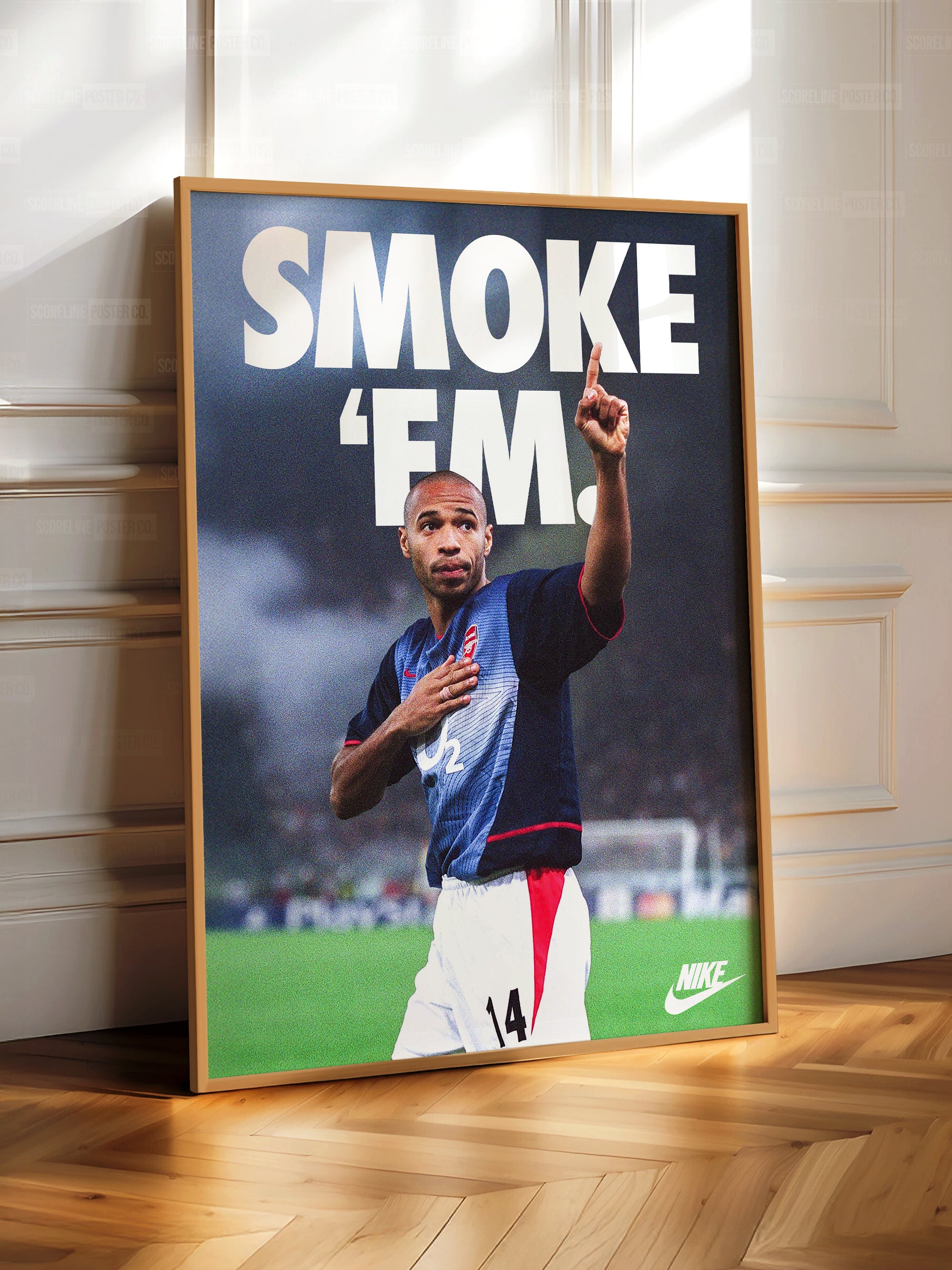 Thierry Henry 'Smoke 'Em' Poster
