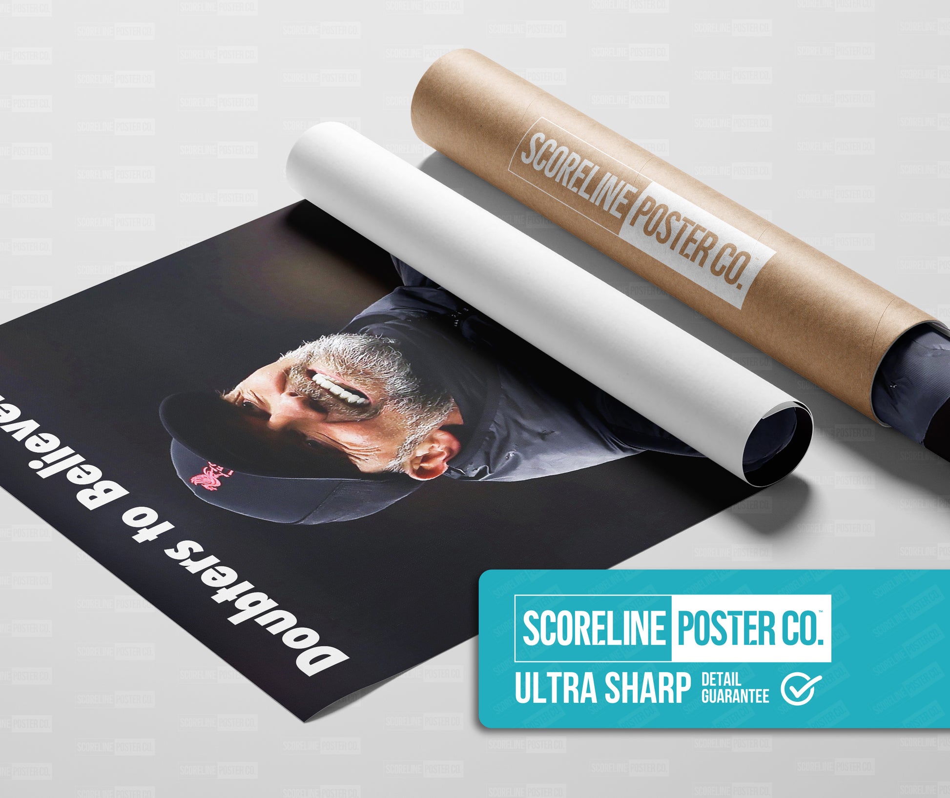 Jurgen Klopp 'Doubters To Believers' Poster