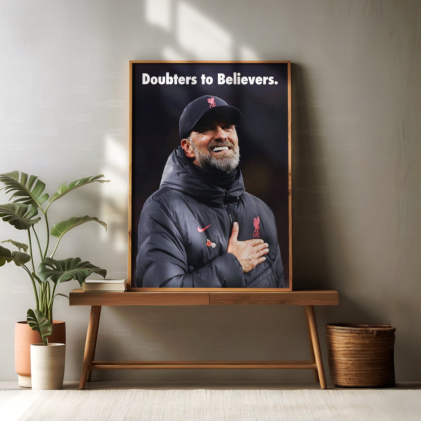 Jurgen Klopp 'Doubters To Believers' Poster