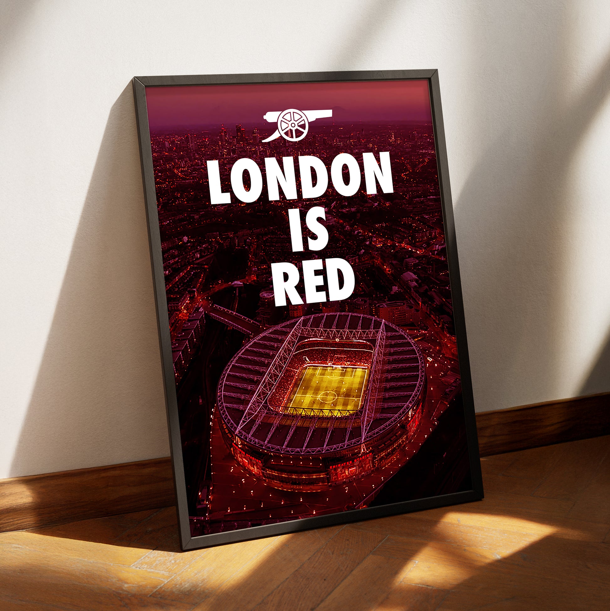 Arsenal 'London Is Red' Poster