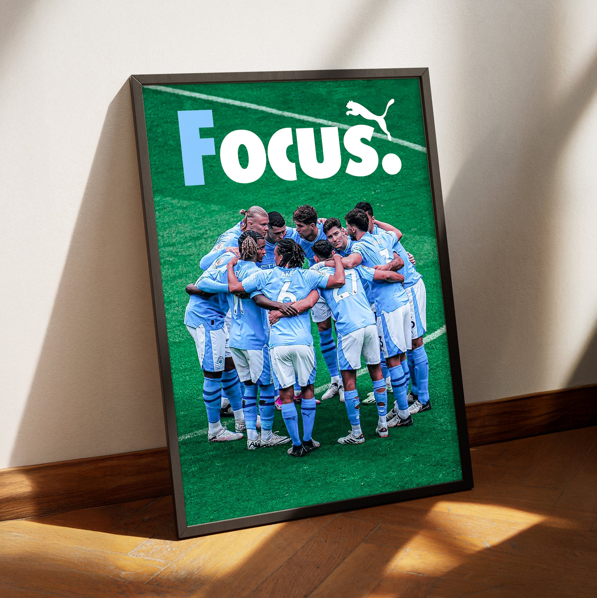 Manchester City 'Focus' Poster
