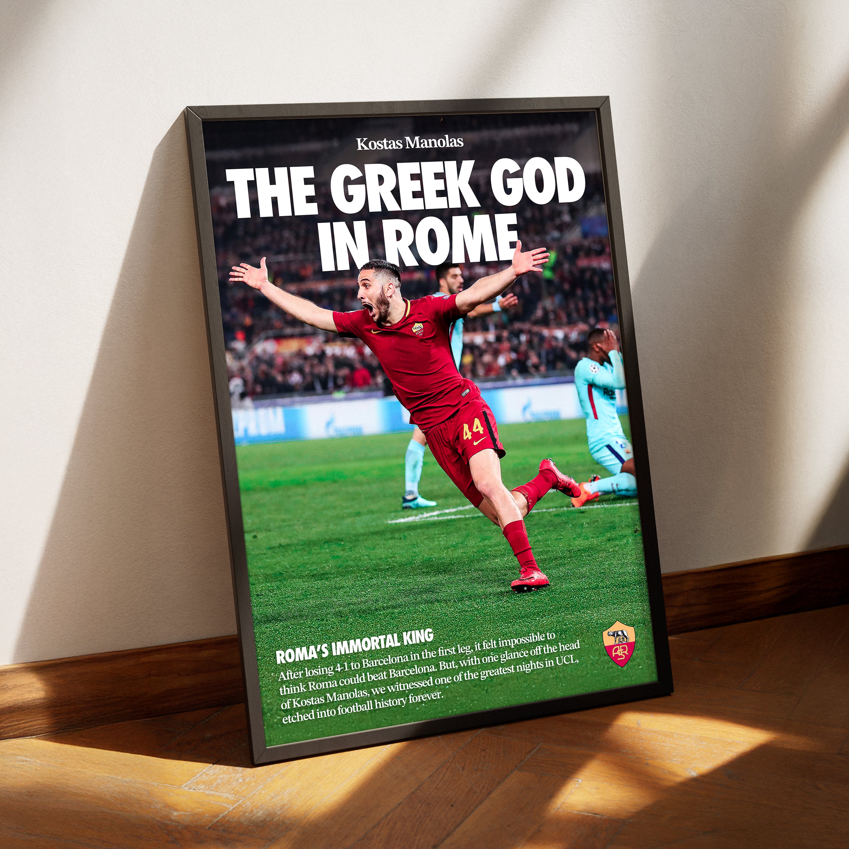 Kostas Manolas 'Greek God' Poster