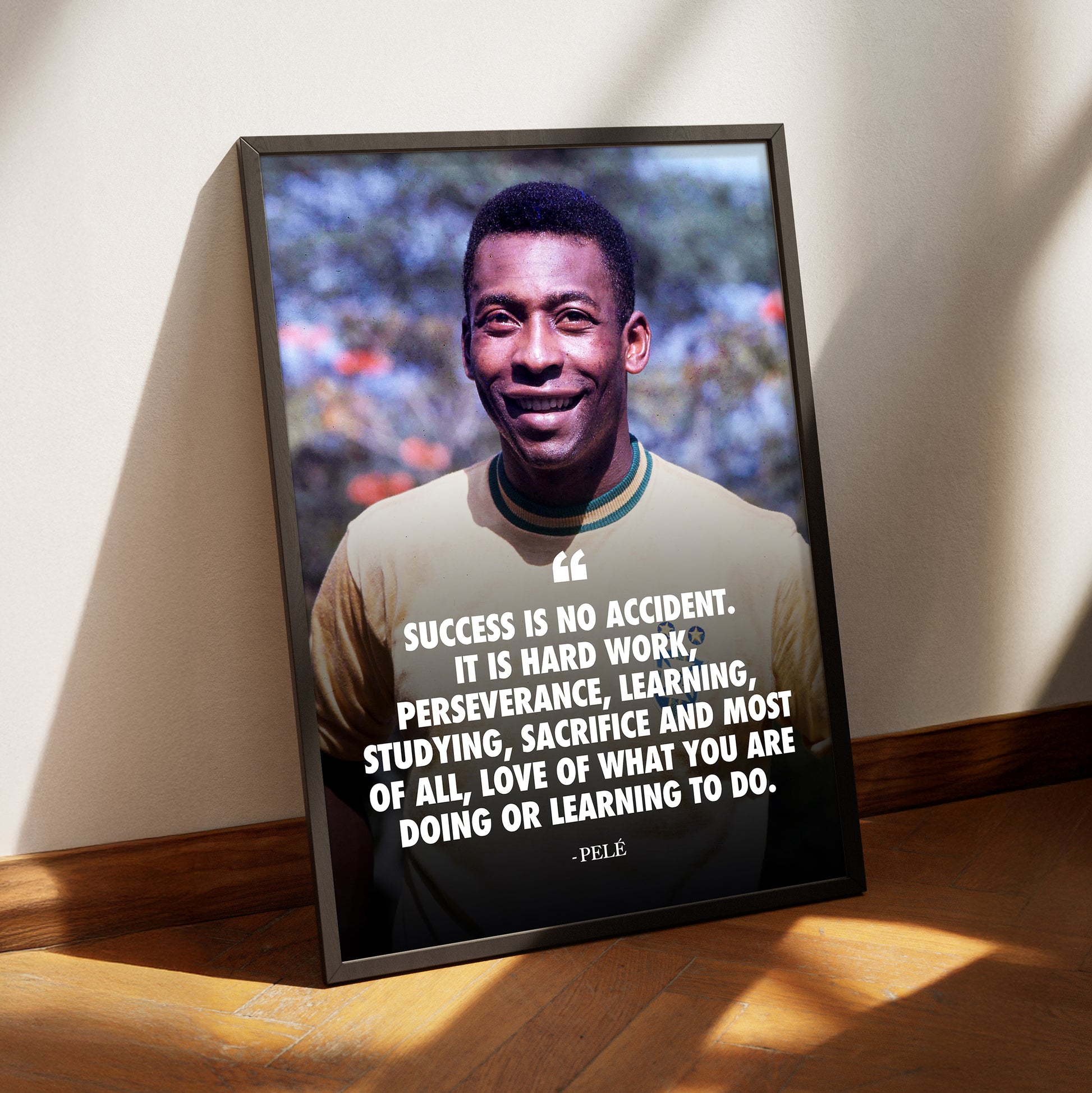 Pele 'Quote' Poster