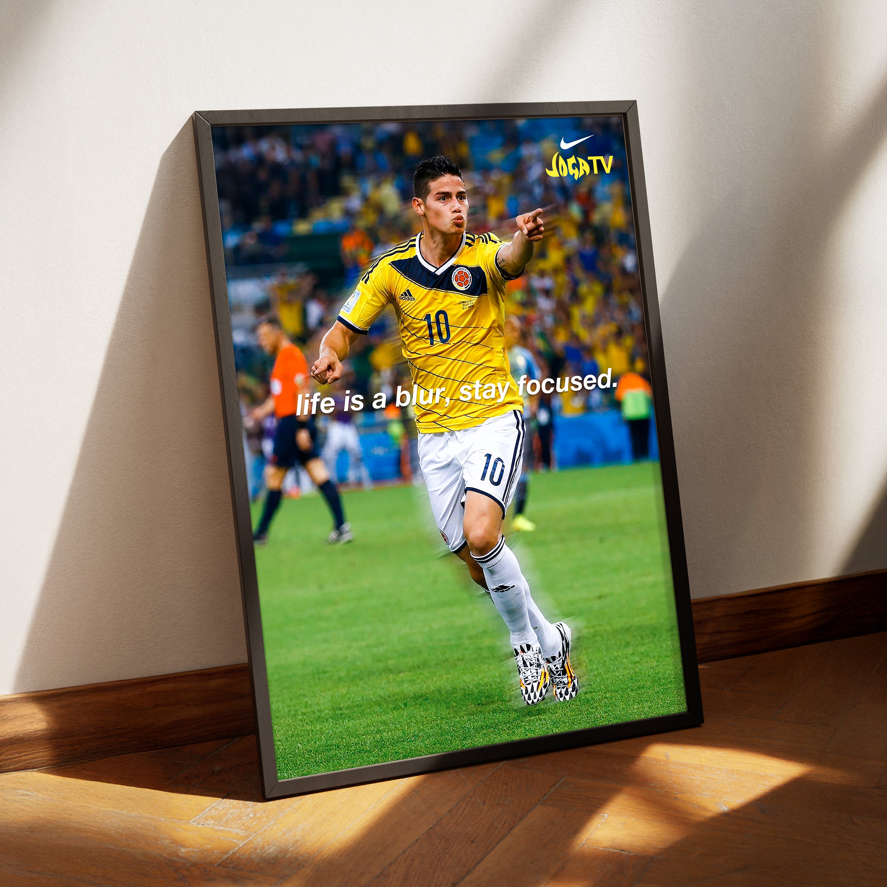 James Rodriguez 'Blur' Poster