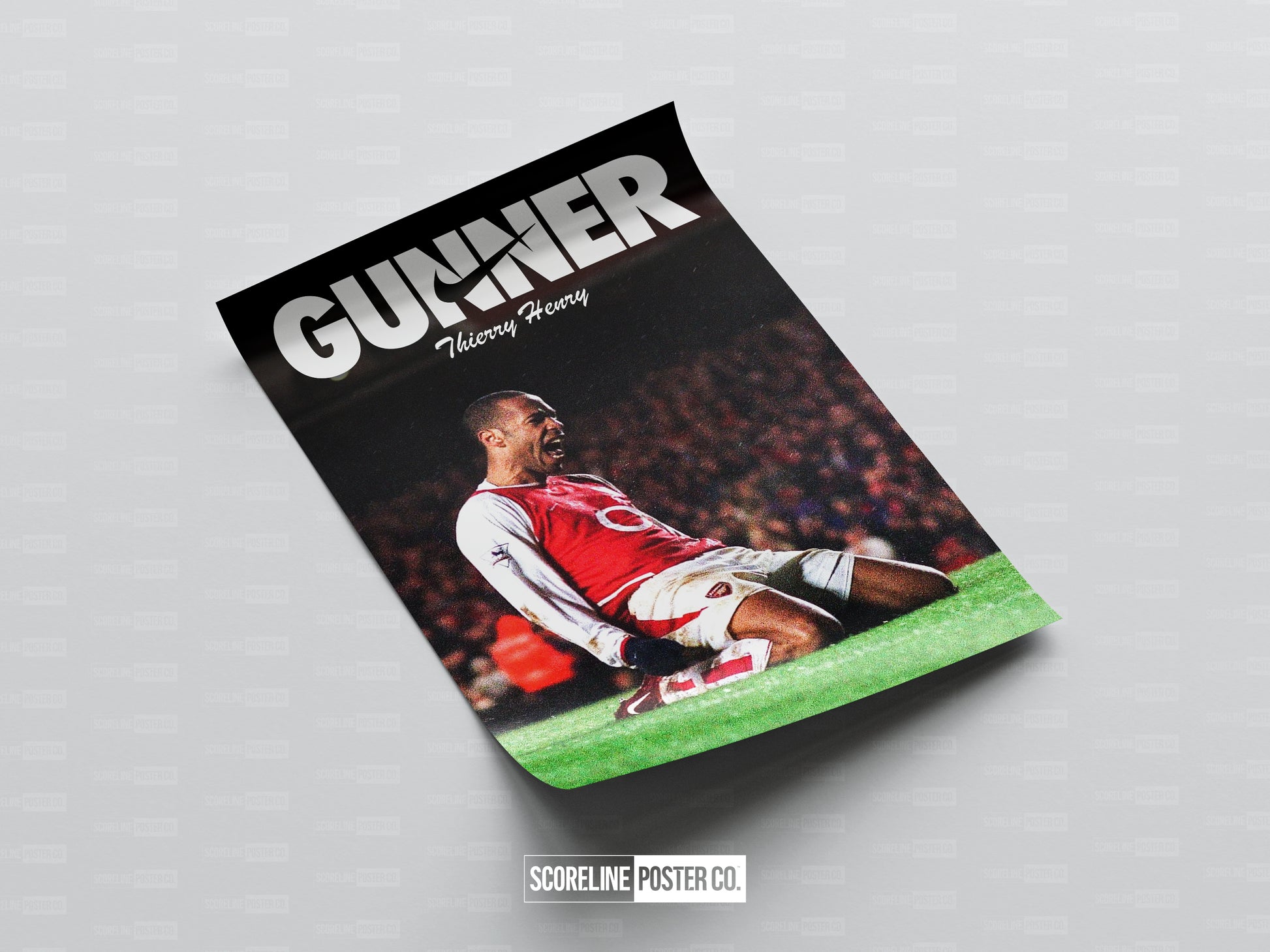 Thierry Henry 'Gunner' Poster