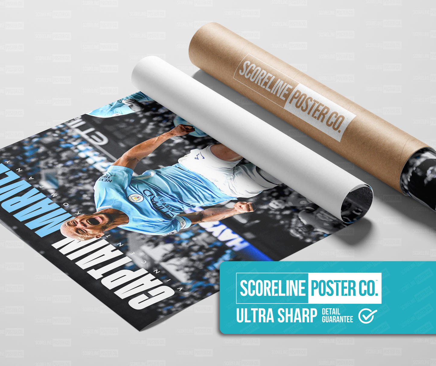 Vincent Kompany 'Captain Marvel' Poster