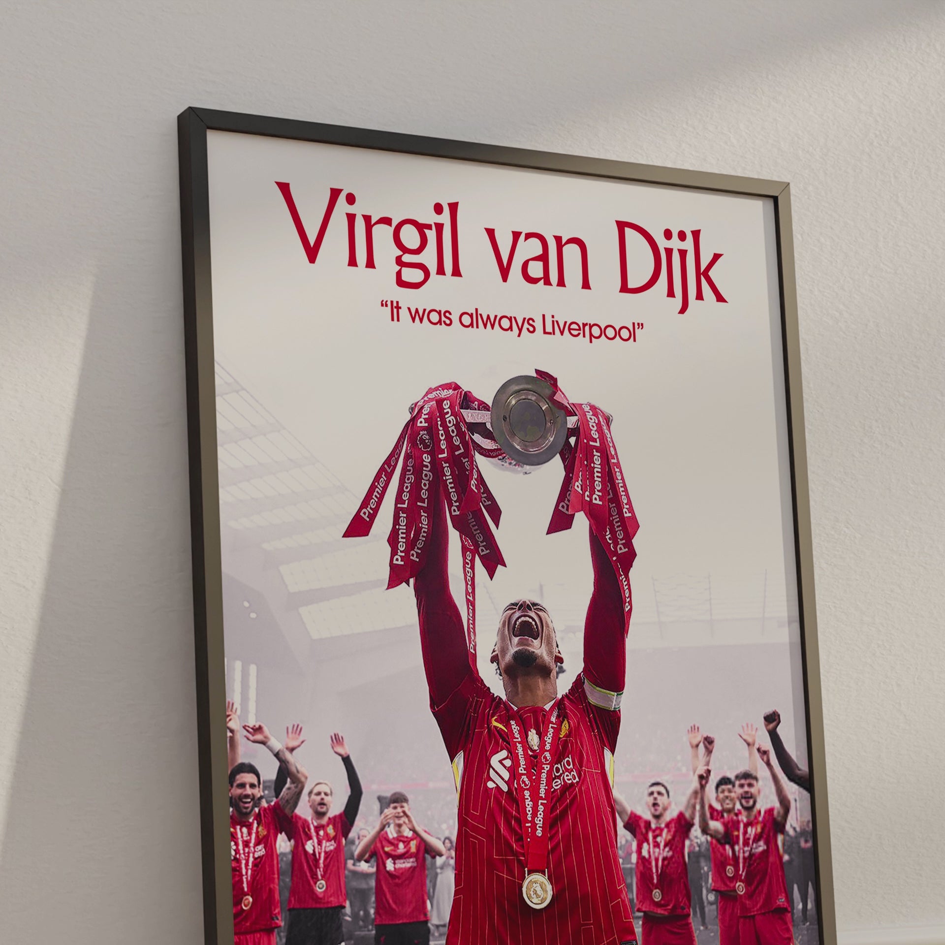 Virgil van Dijk 'Always Liverpool' Poster