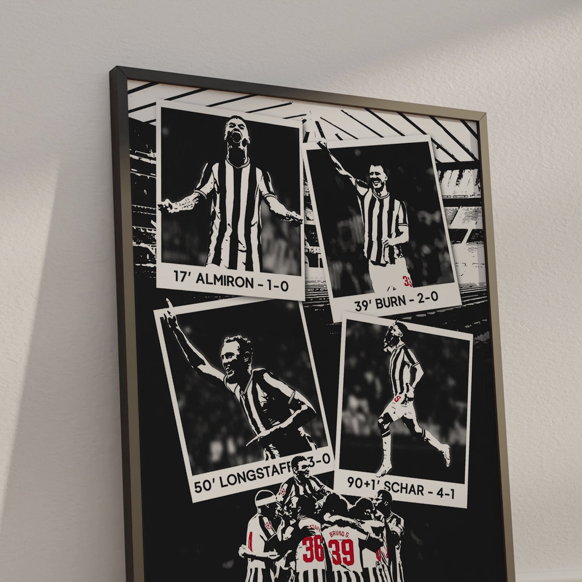 Newcastle United 'vs PSG' Poster