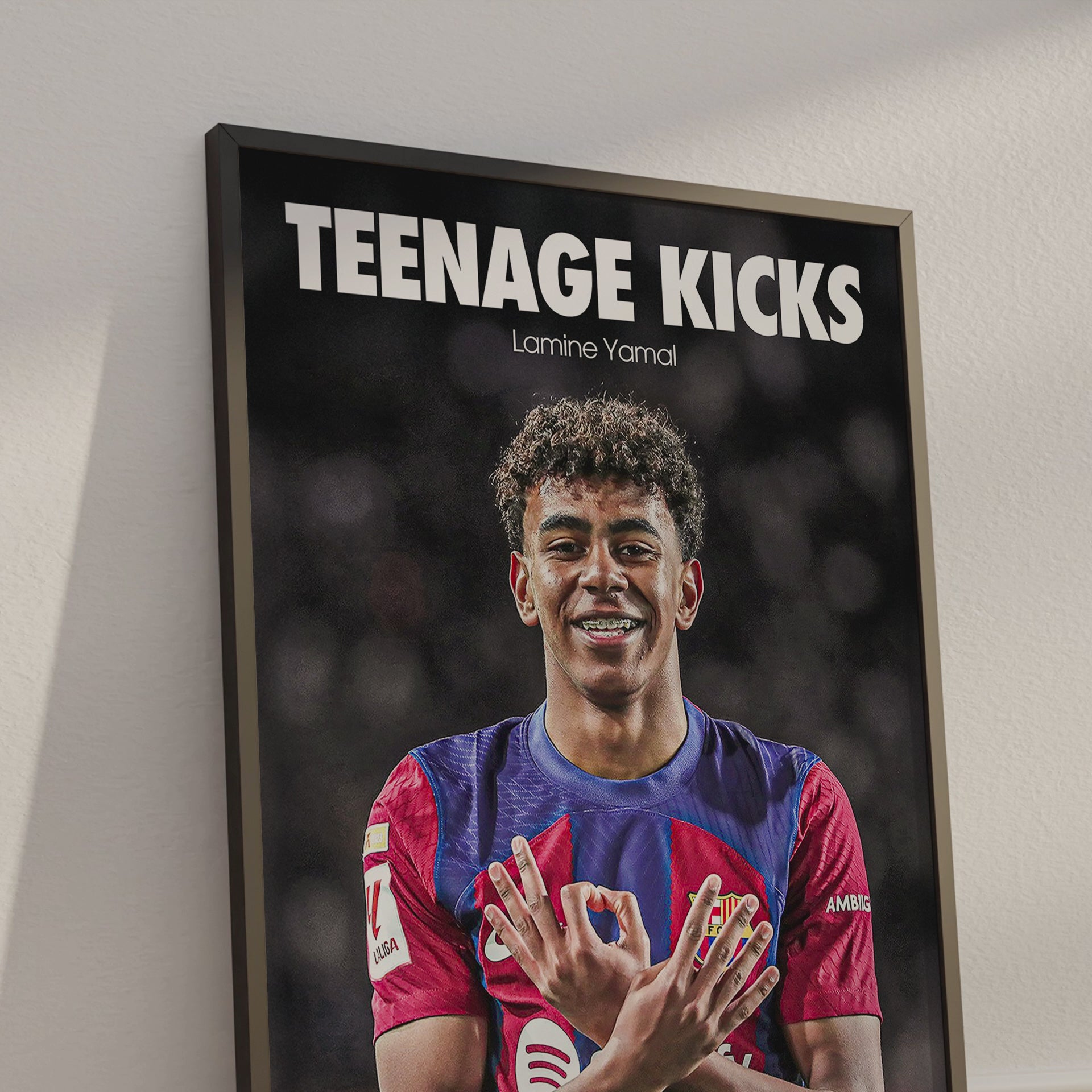 Lamine Yamal 'Teenage Kicks' Poster