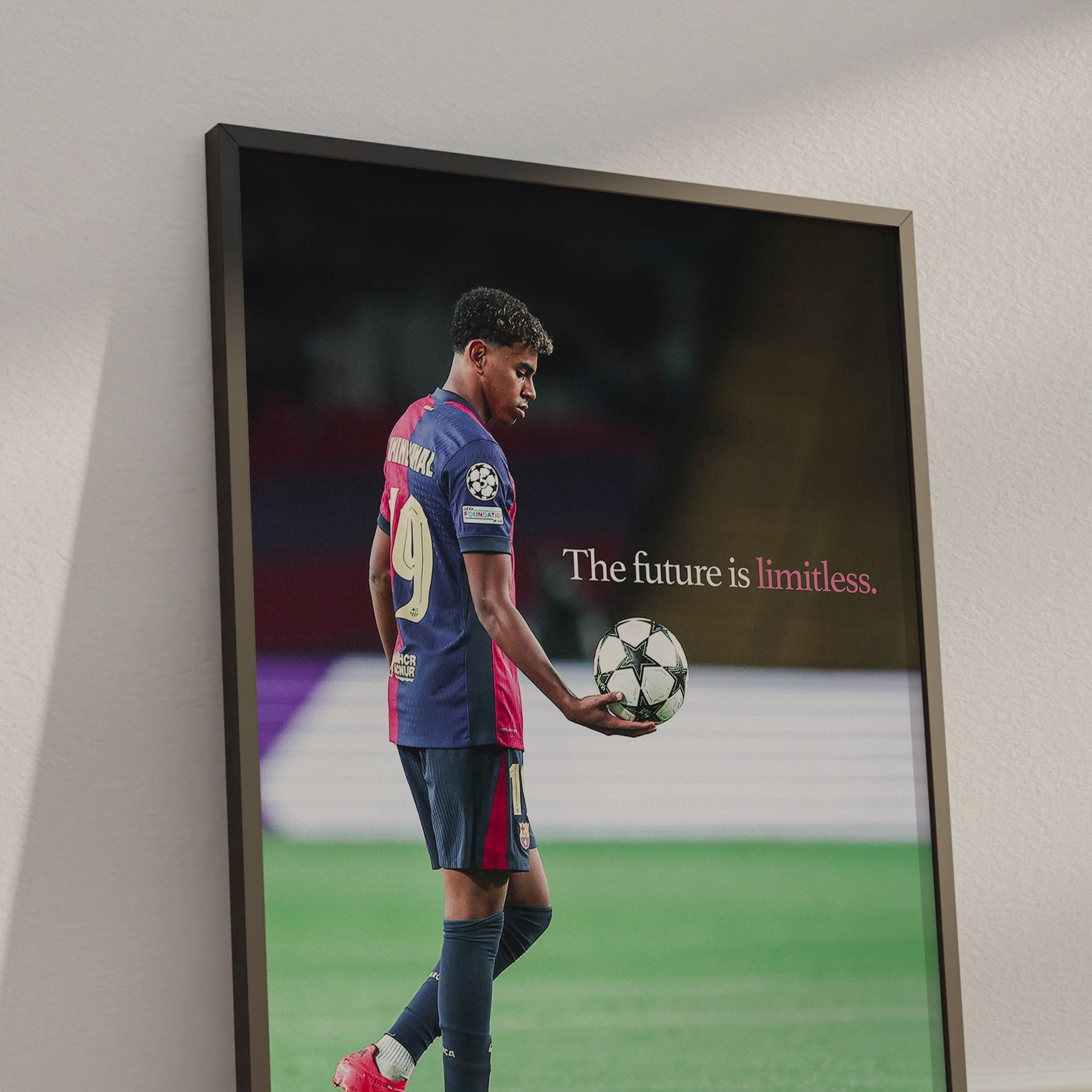 Lamine Yamal 'The Future Is Limitless' Poster