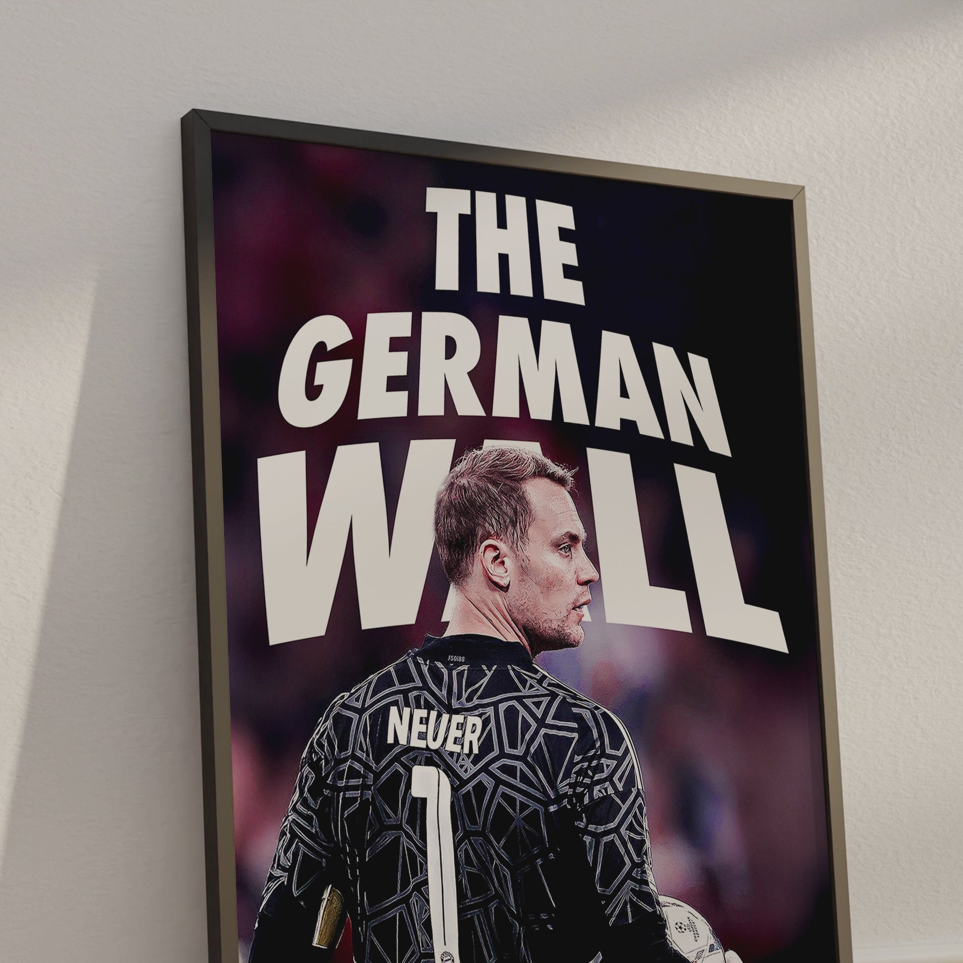 Manuel Neuer 'The German Wall' Poster