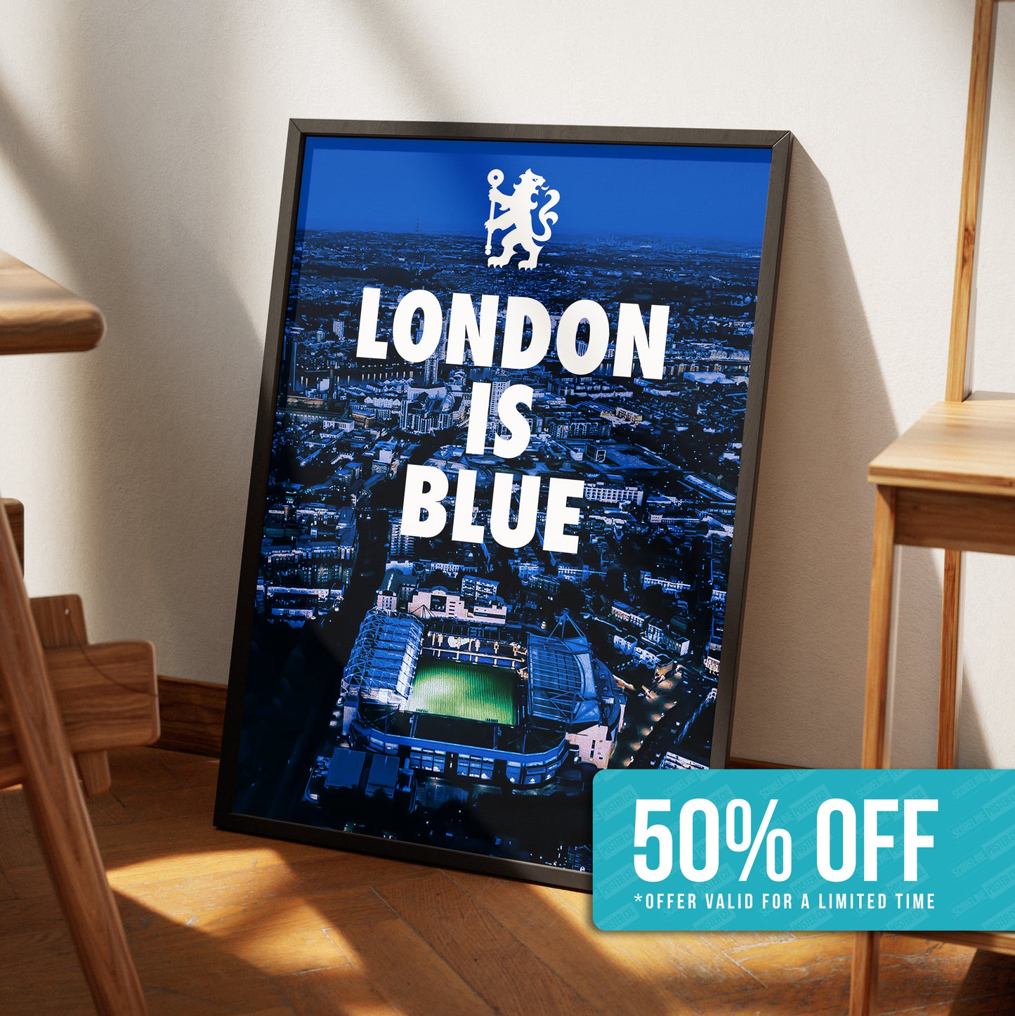 Chelsea 'London Is Blue' Poster