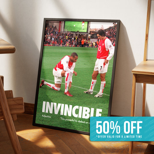 Arsenal 'Invincibles' Poster