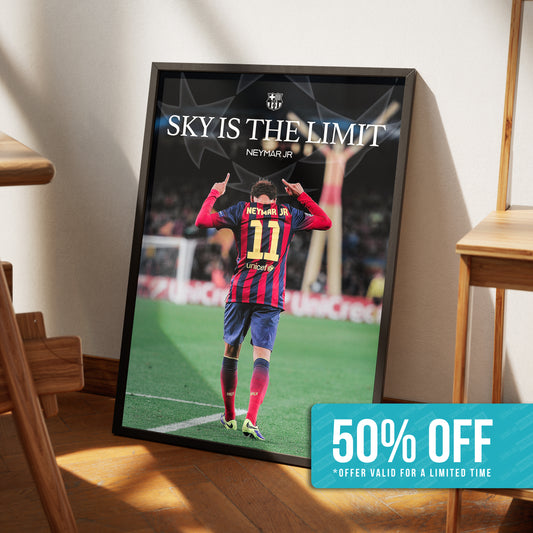 Neymar Jr. 'Sky Is The Limit' Poster