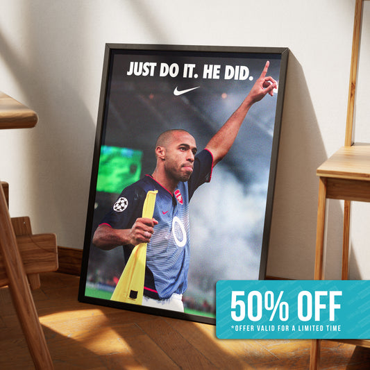Thierry Henry 'Do It' Poster