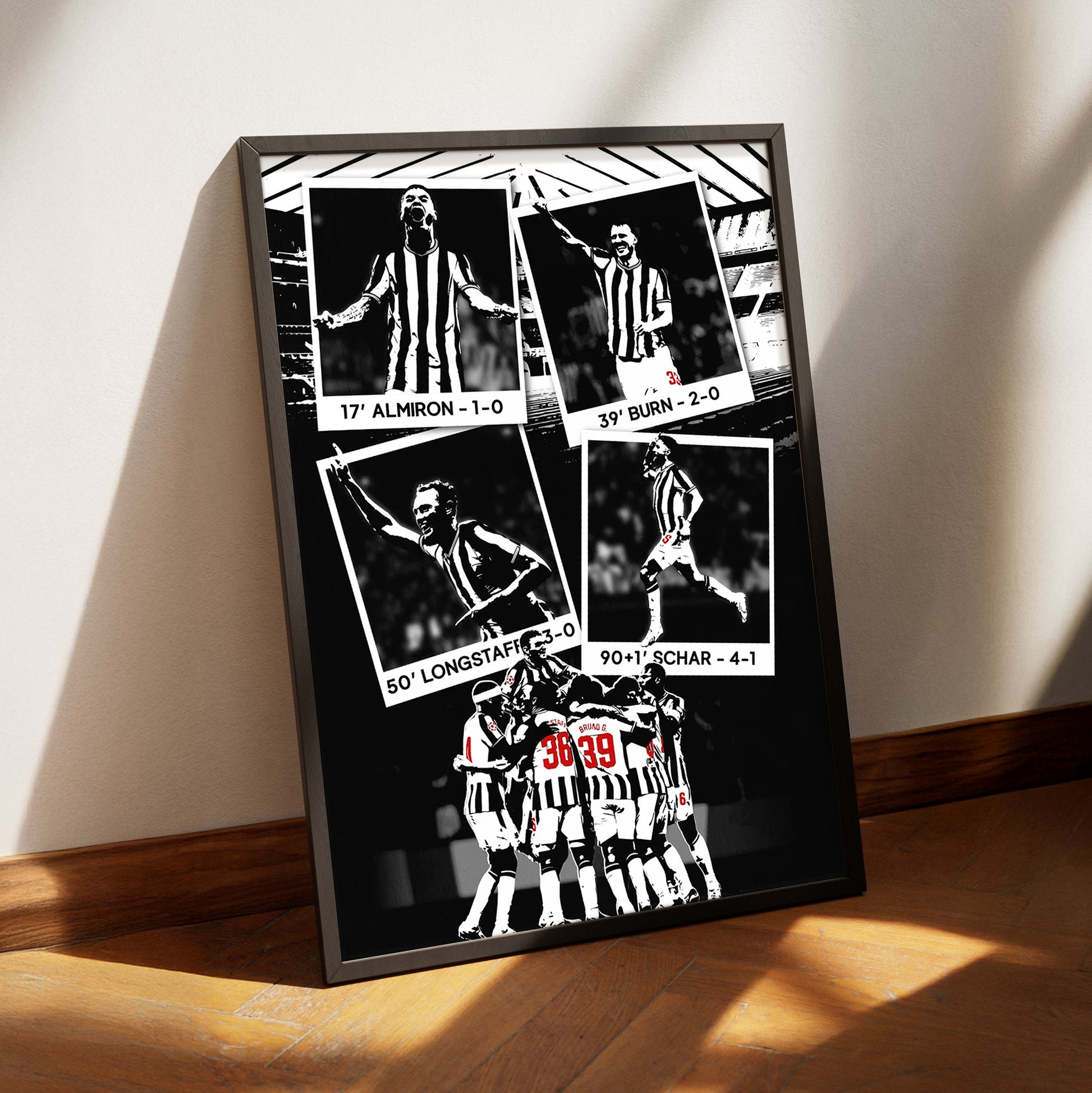 Newcastle United 'vs PSG' Poster