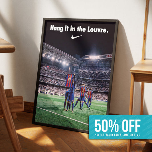 Lionel Messi 'Hang It In The Louvre' Poster