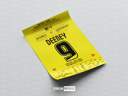 Troy Deeney Shirt Poster