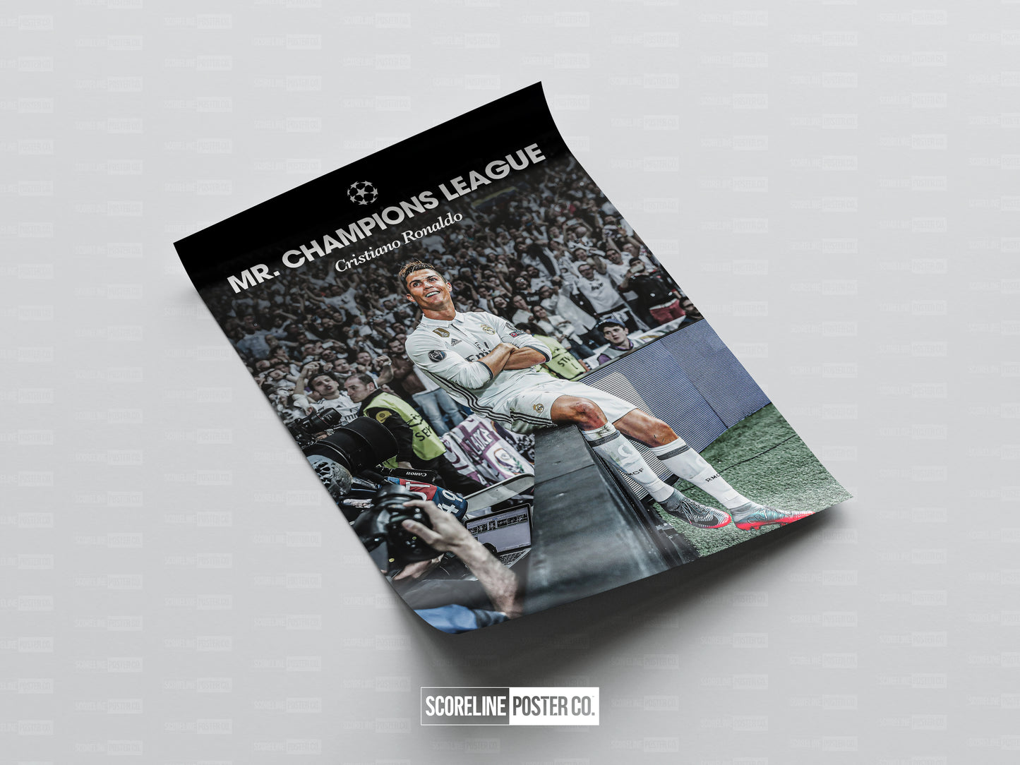 Cristiano Ronaldo 'Mr Champions League' Poster