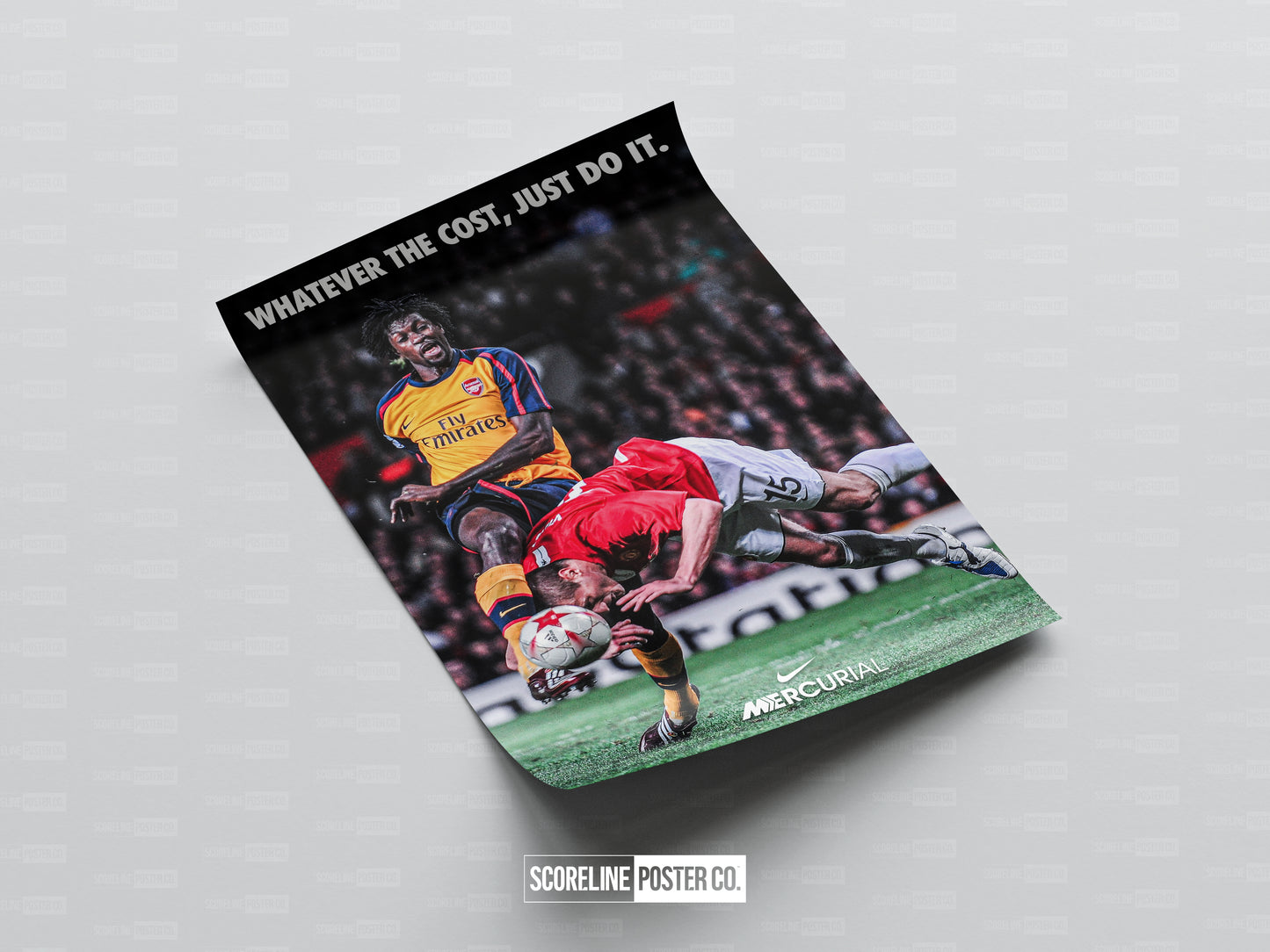Nemanja Vidic 'Whatever The Cost' Poster