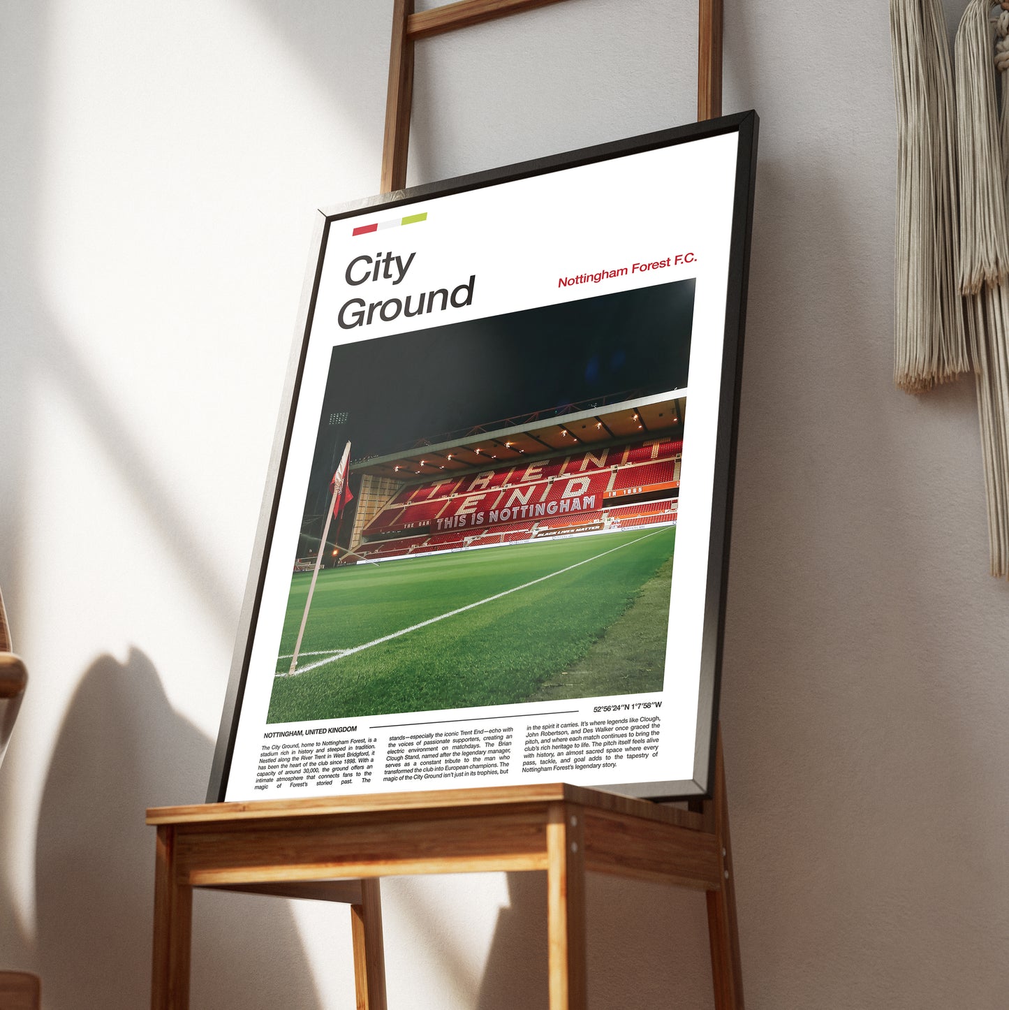 Nottingham Forest City Ground Poster