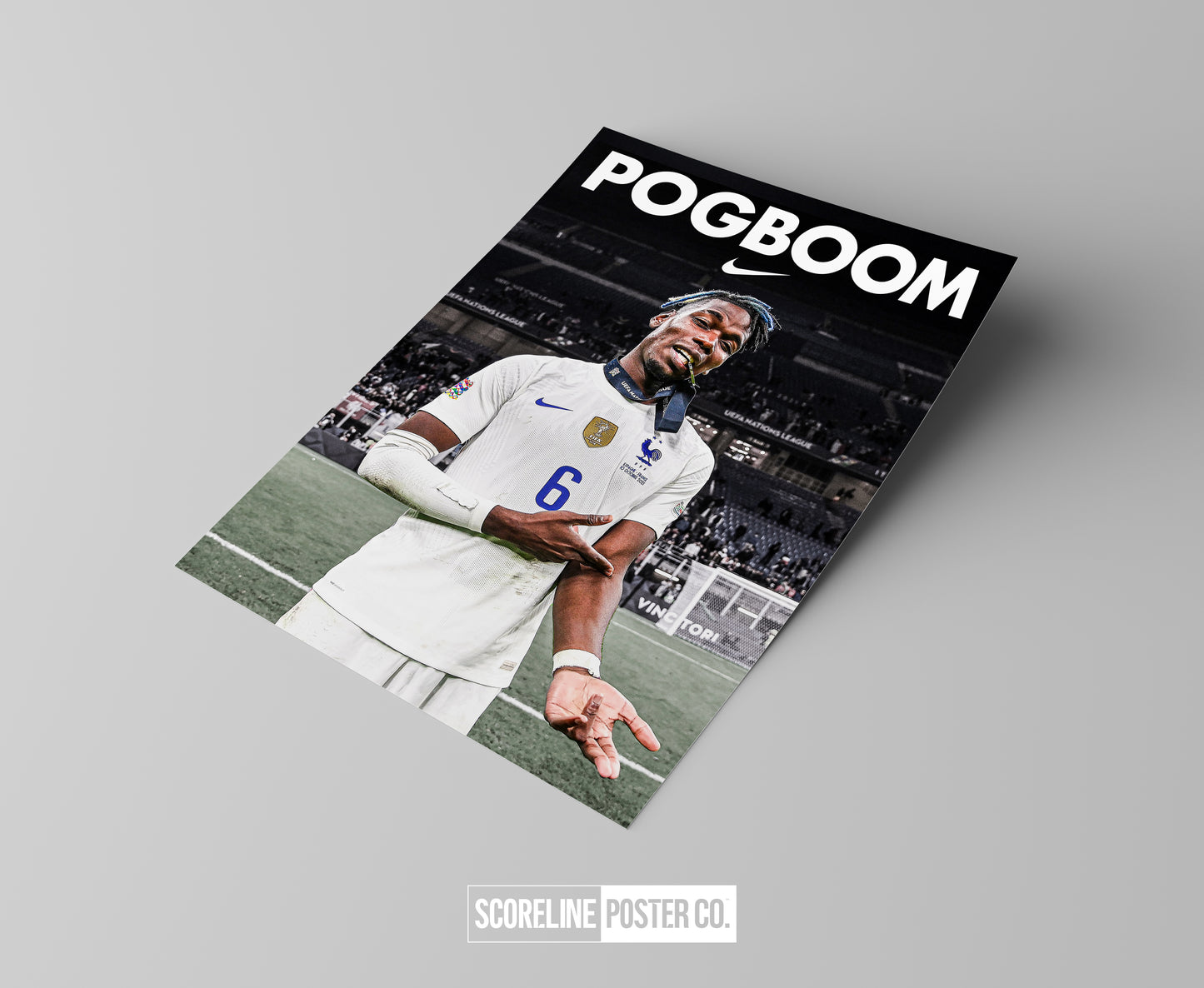 Paul Pogba 'Pogboom' Poster
