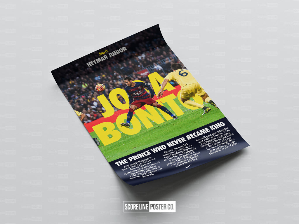 Neymar Jr. 'Joga Bonito' Poster
