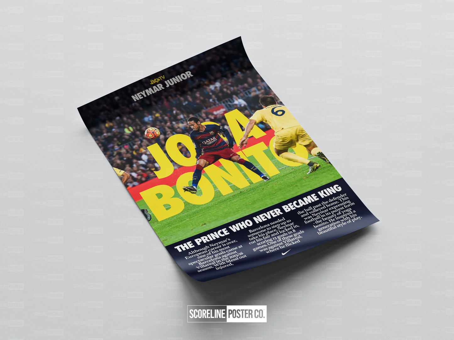 Neymar Jr. 'Joga Bonito' Poster