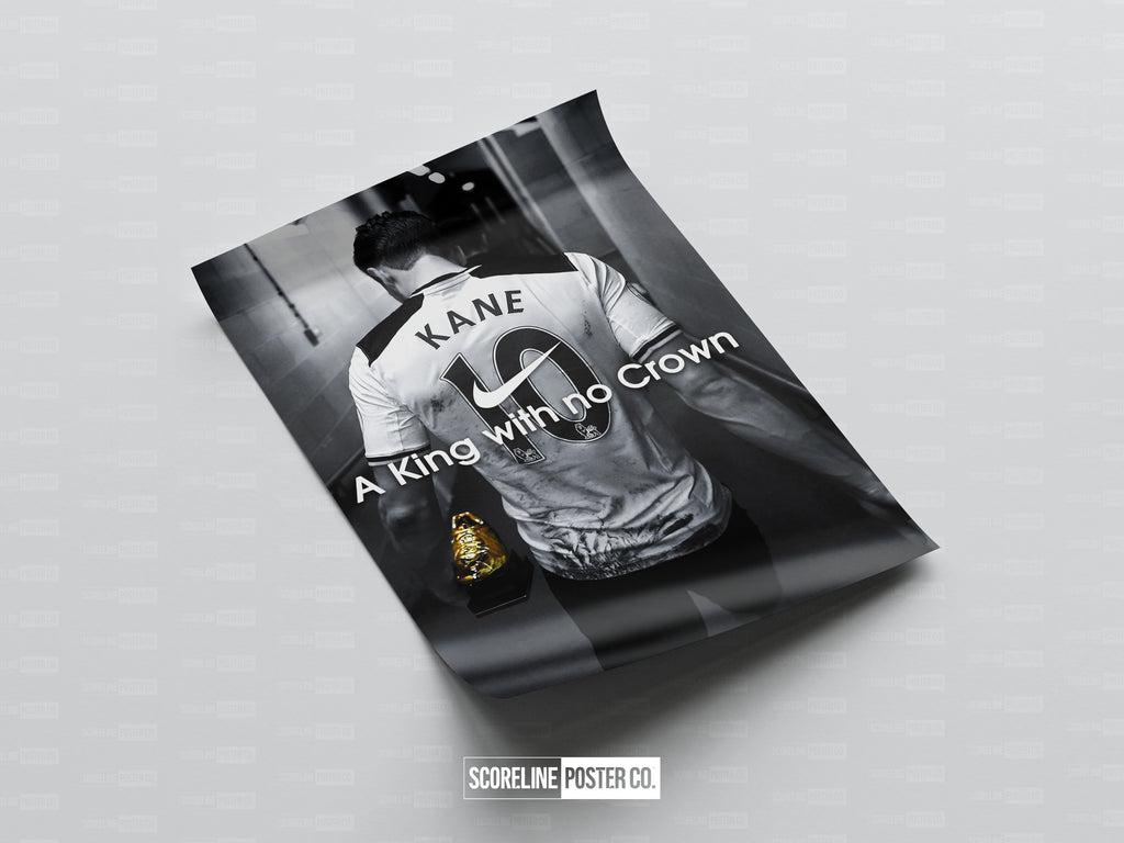 Harry Kane 'King With No Crown' Poster