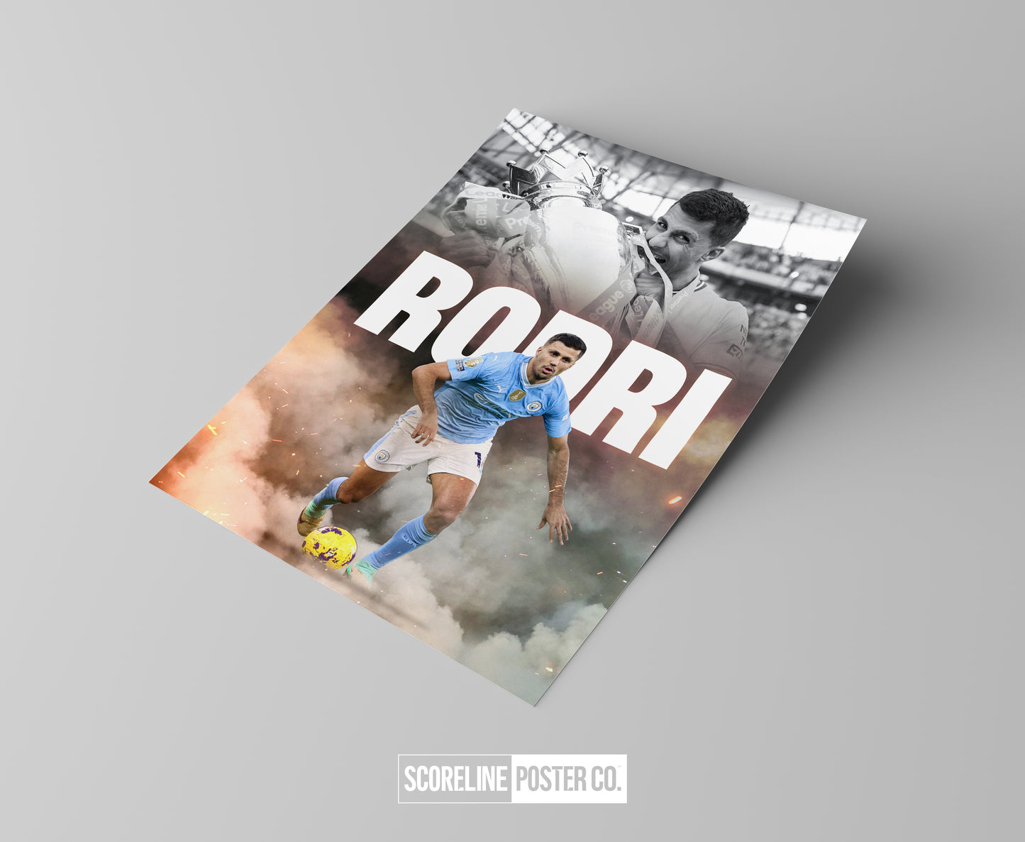 Rodri 'Power' Poster