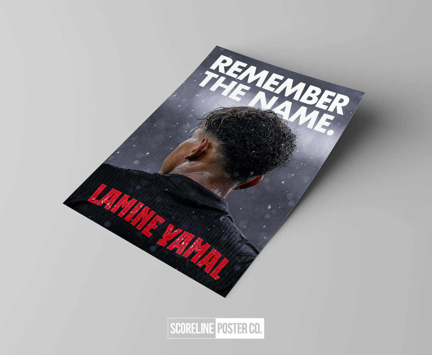 Lamine Yamal 'Remember The Name' Poster