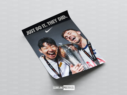 Son & Maddison Europa League Poster