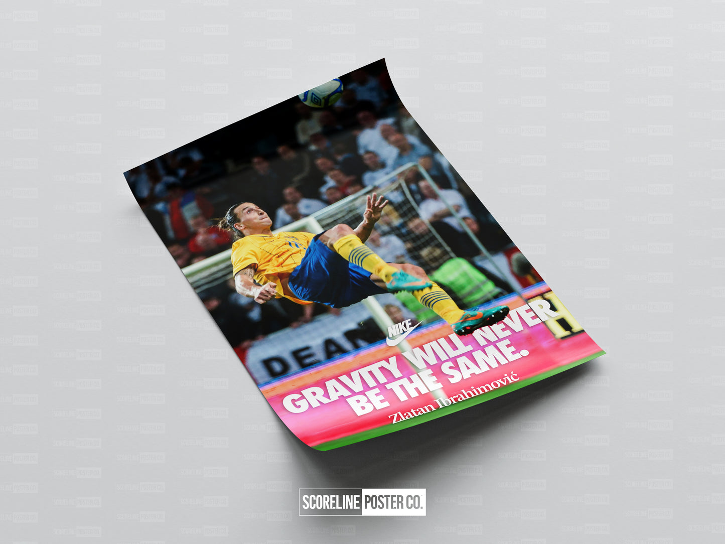 Zlatan 'Gravity Will Never Be The Same' Poster