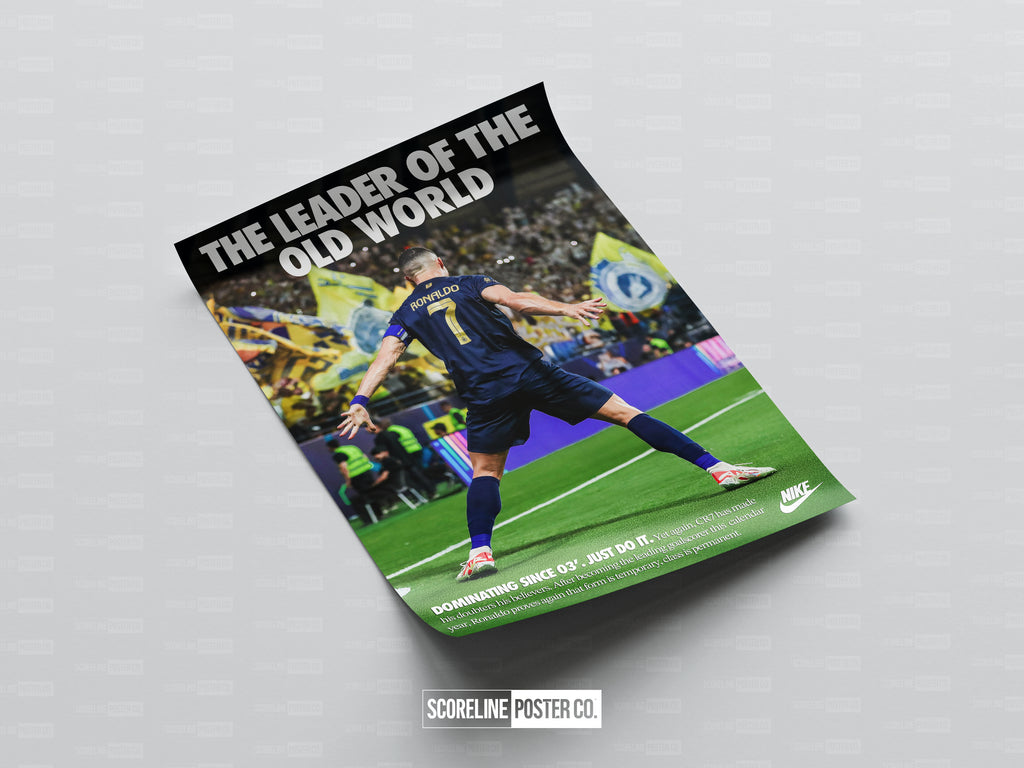Cristiano Ronaldo 'Leader Of The Old World' Poster