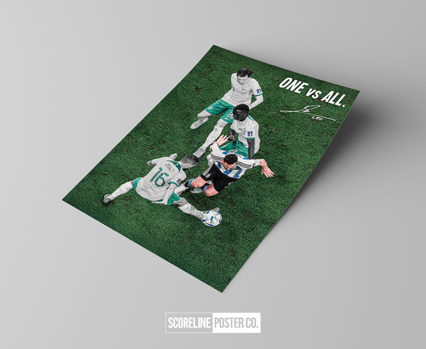 Lionel Messi 'One vs All' Poster