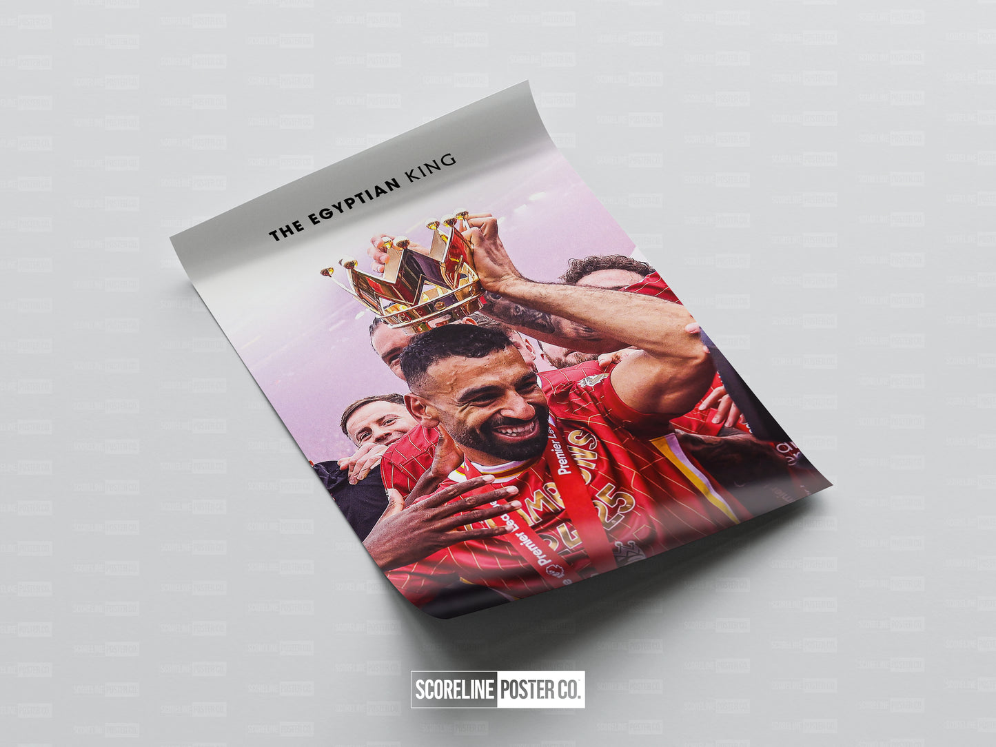 Mo Salah 'The Egyptian King' Poster