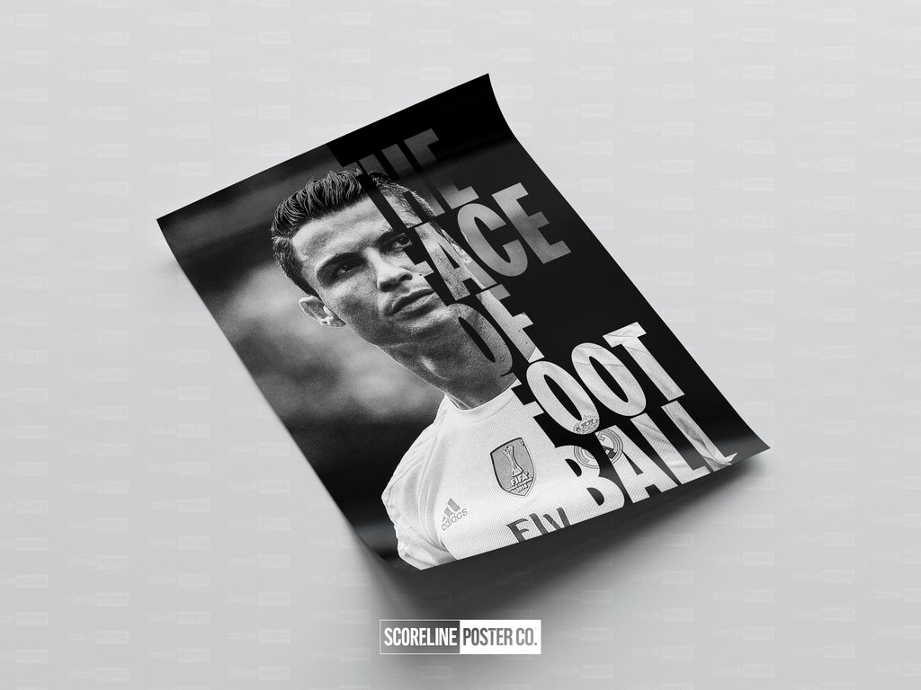 Cristiano Ronaldo 'The Face Of Football' Poster