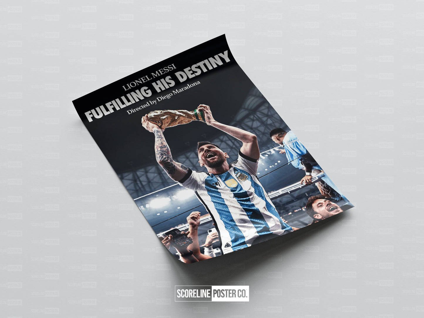 Lionel Messi 'Destiny' Poster